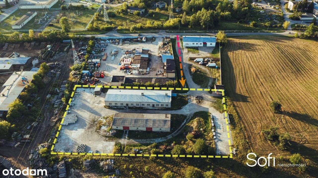 Działka i obiekty usługowo-przemysłowe w Suwałkach - Pełny obrazek: 4/9