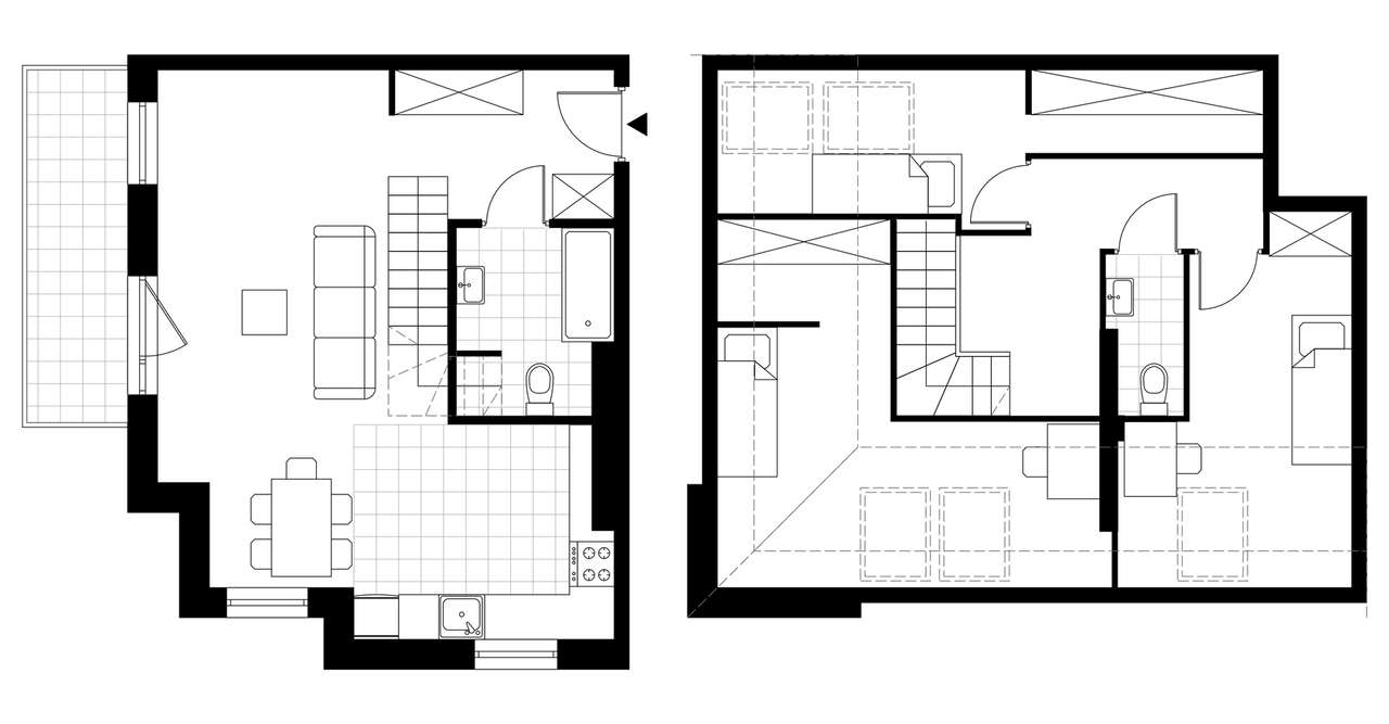 2-pokojowe mieszkanie 70m2 + balkon Bez Prowizji - Pełny obrazek: 3/6
