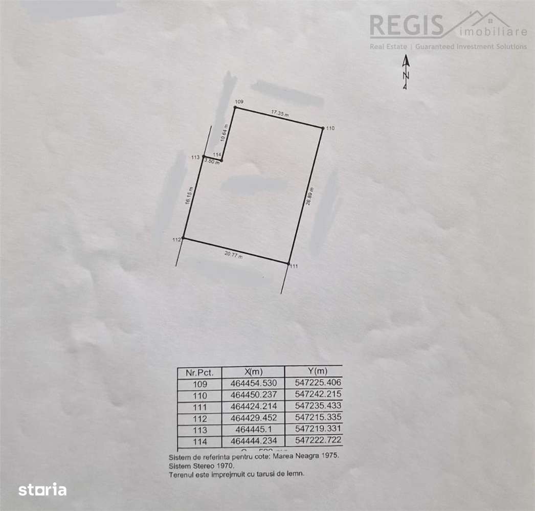 Teren de vanzare 522 mp Tractoru - Imagine principală: 3/3