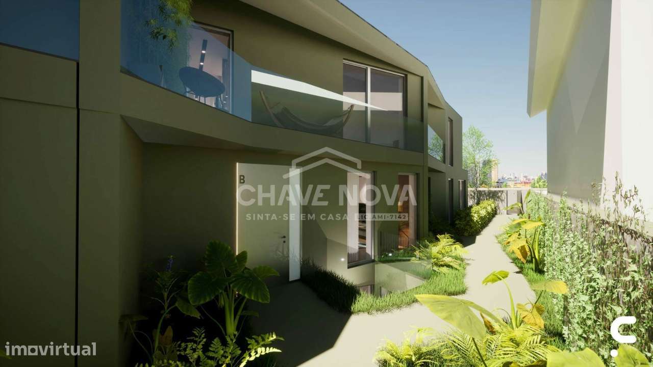 Moradia de Luxo T3+1 em Canidelo a 200 m da Praia Salgueiros - Grande imagem: 4/25