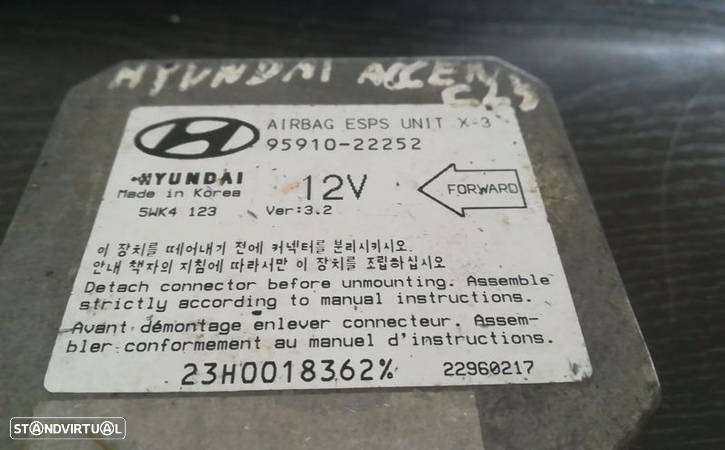 Centralina De Airbag Hyundai Accent I (X-3) - 2