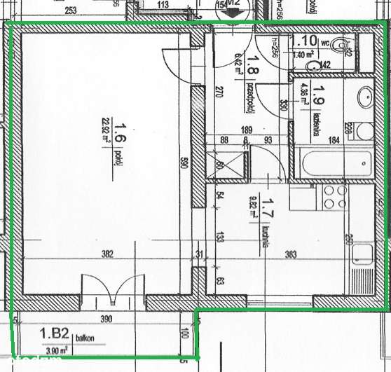 Obozowa-  49m , balkon, parking, słoneczne, ogródek-5
