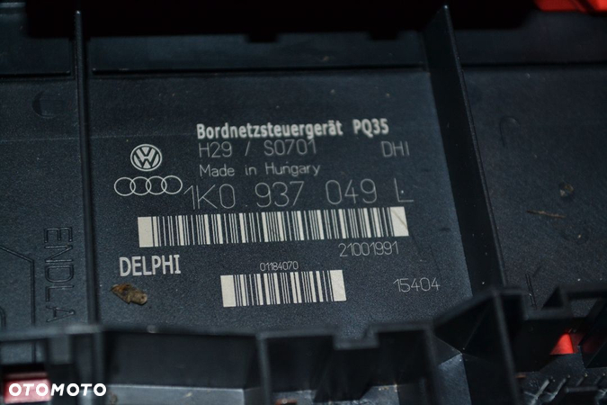VW SEAT AUDI SKODA MODUŁ BORDNETZ 1K0937049L - 2