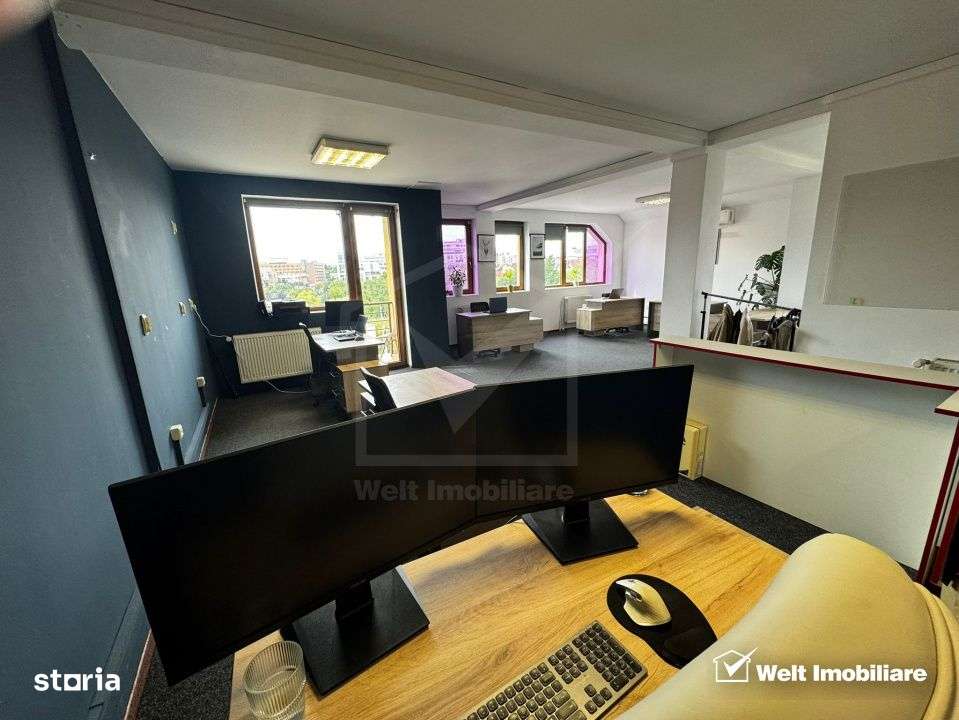 Birouri 60mp cu vedere catre Lac Iulius, parcare in curte - Imagine principală: 2/9