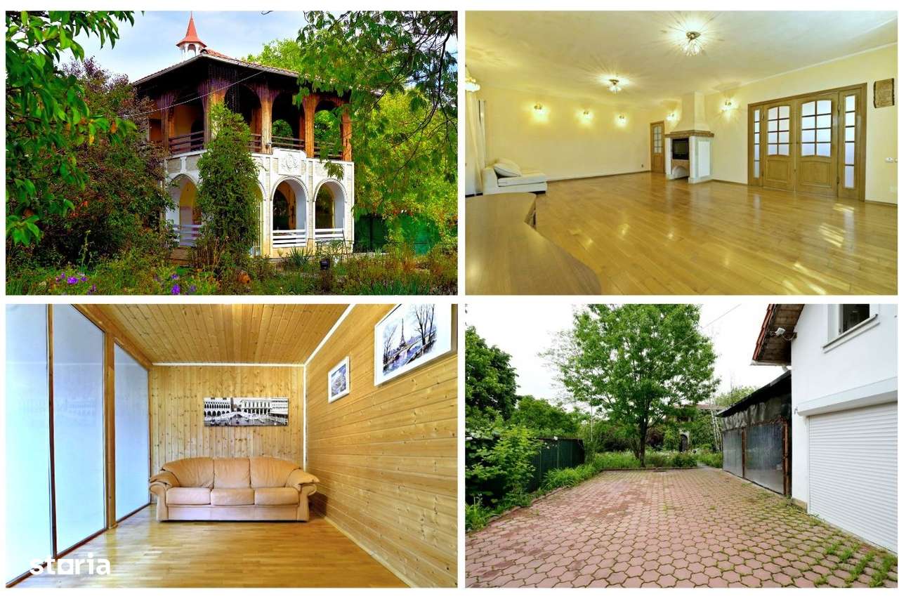 Vanzare vila 6 camere 316mp + garaj + teren 1490mp Centru Snagov ILFOV-5