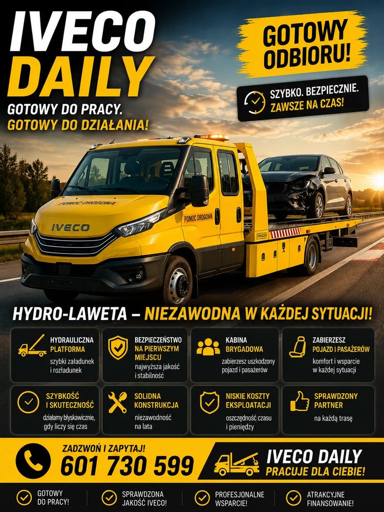 Iveco Daily Hydrolaweta od ręki