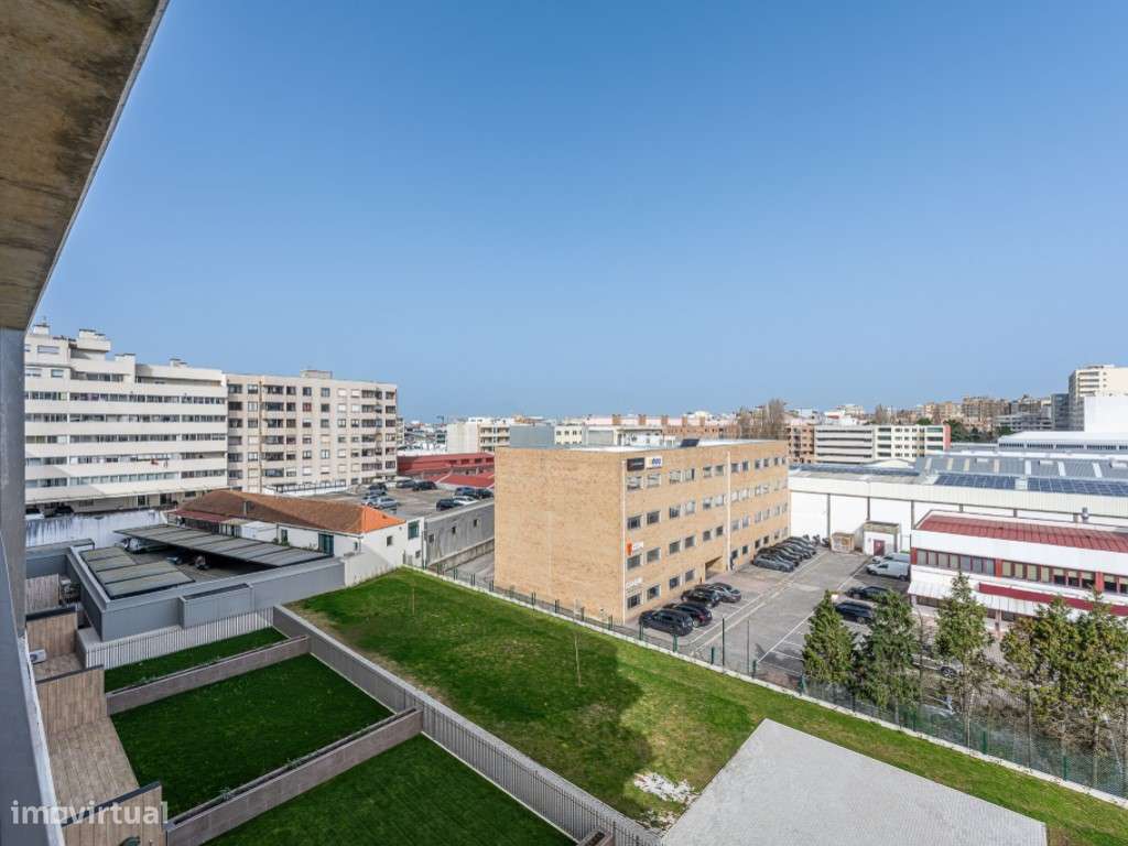Apartamento T3 com 3 frentes em Matosinhos sul, no edifício Nautilus-42