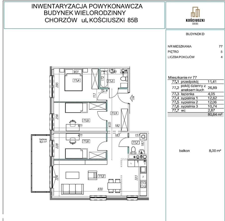 4 pokoje gotowe do odbioru-4