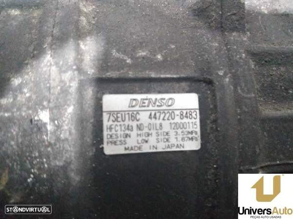 COMPRESSOR AR CONDICIONADO BMW 7 2002 -4472208483 - 3