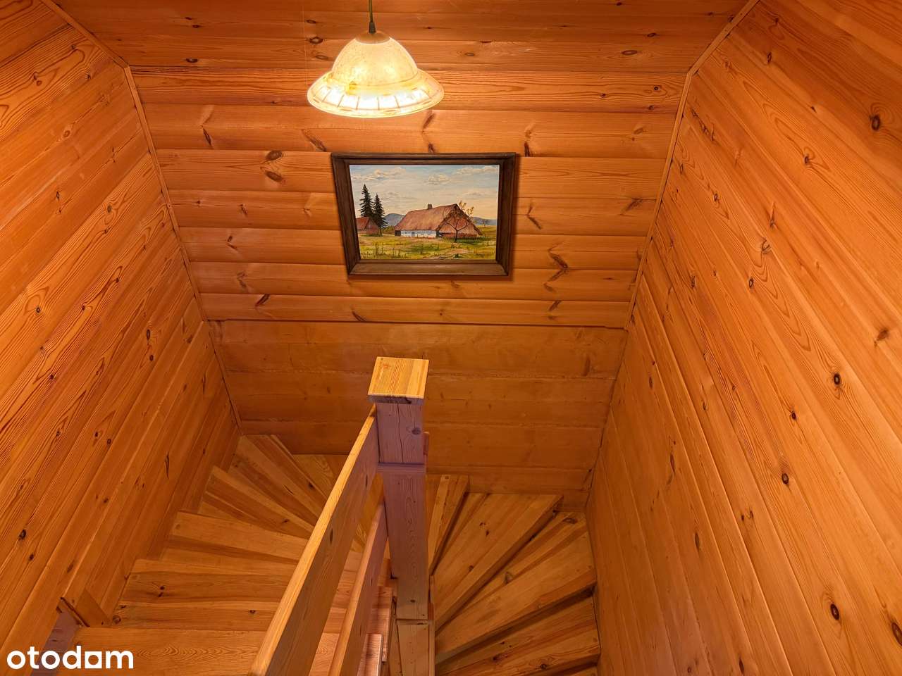 Dom z bali | Piękna działka 30a | Wola Wieruszycka gm. Łapanów-15