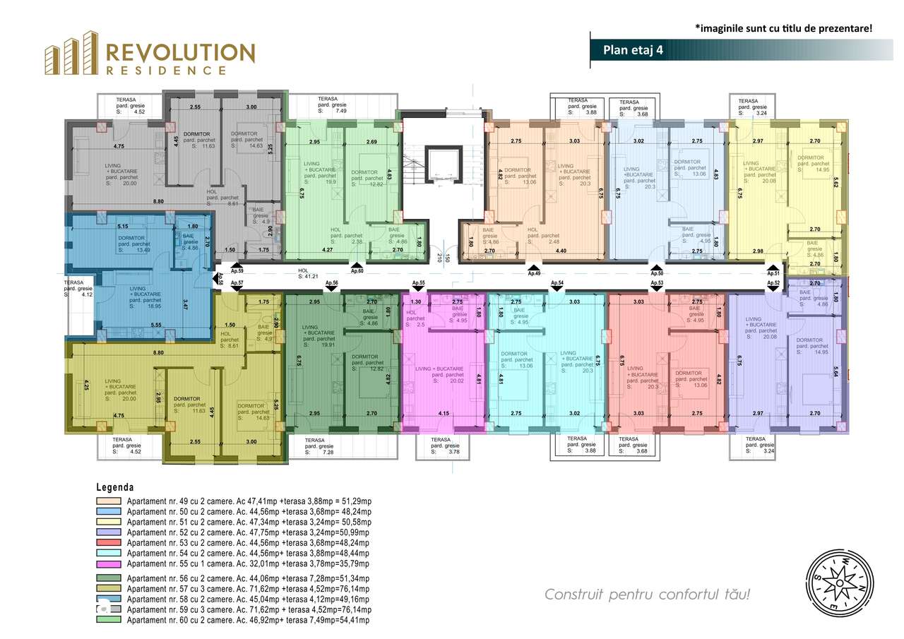 COMISION 0% Apartamente  2 si 3 camere-Regele Ferdinand 77E,Baia Mare-8