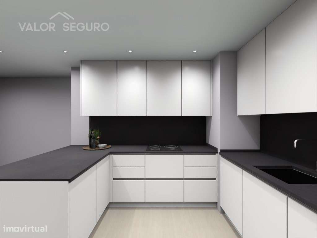 Apartamento T3 novo com garagem 2 viaturas no Sobralinho-19