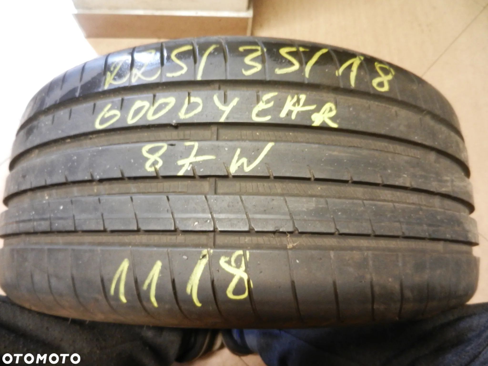 opona pojedyńcza 225/35r18 goodyear eagle f1 asymmetric 3 6,8mm lato - 1