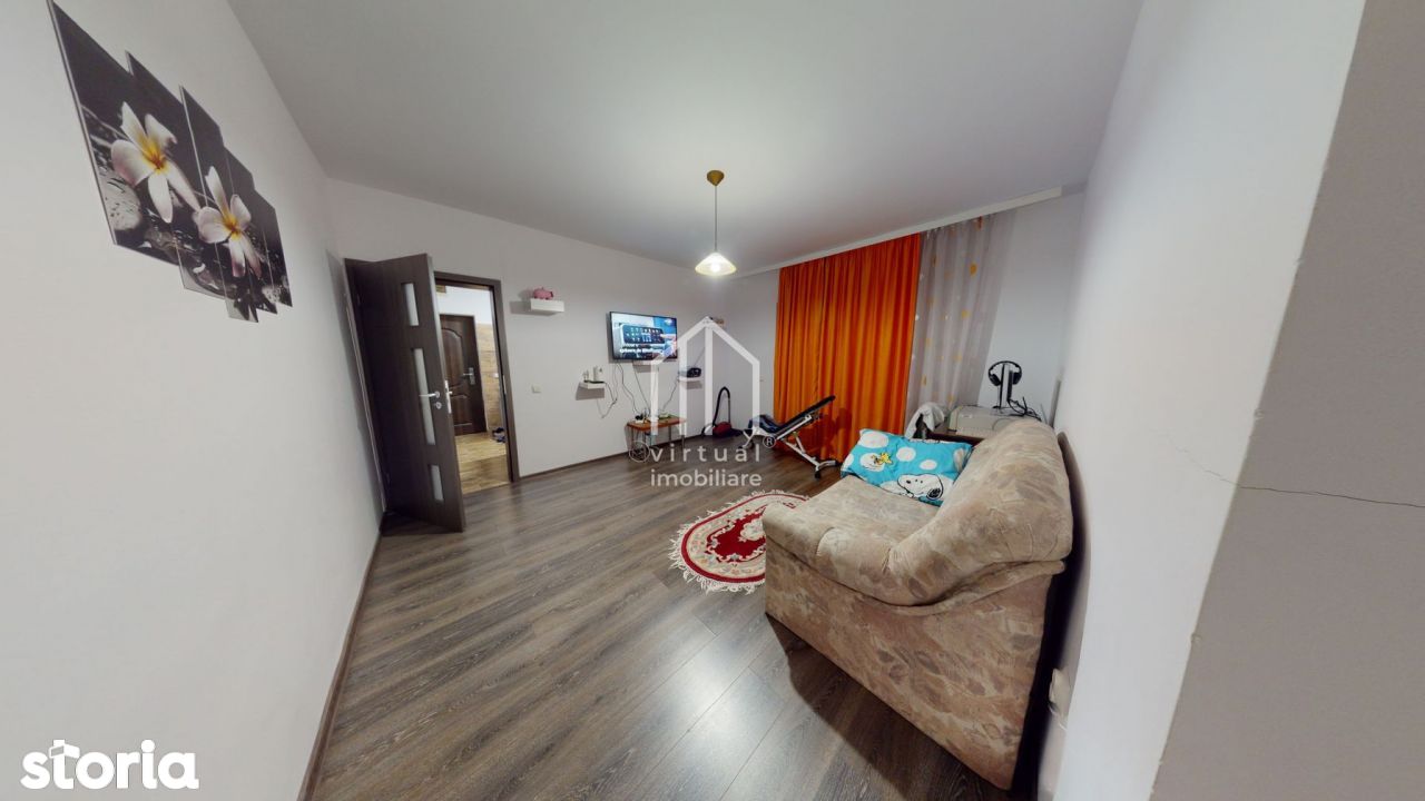 Apartament cu 2 camere, etaj intermediar, 49 mp utili - zona Selimbar