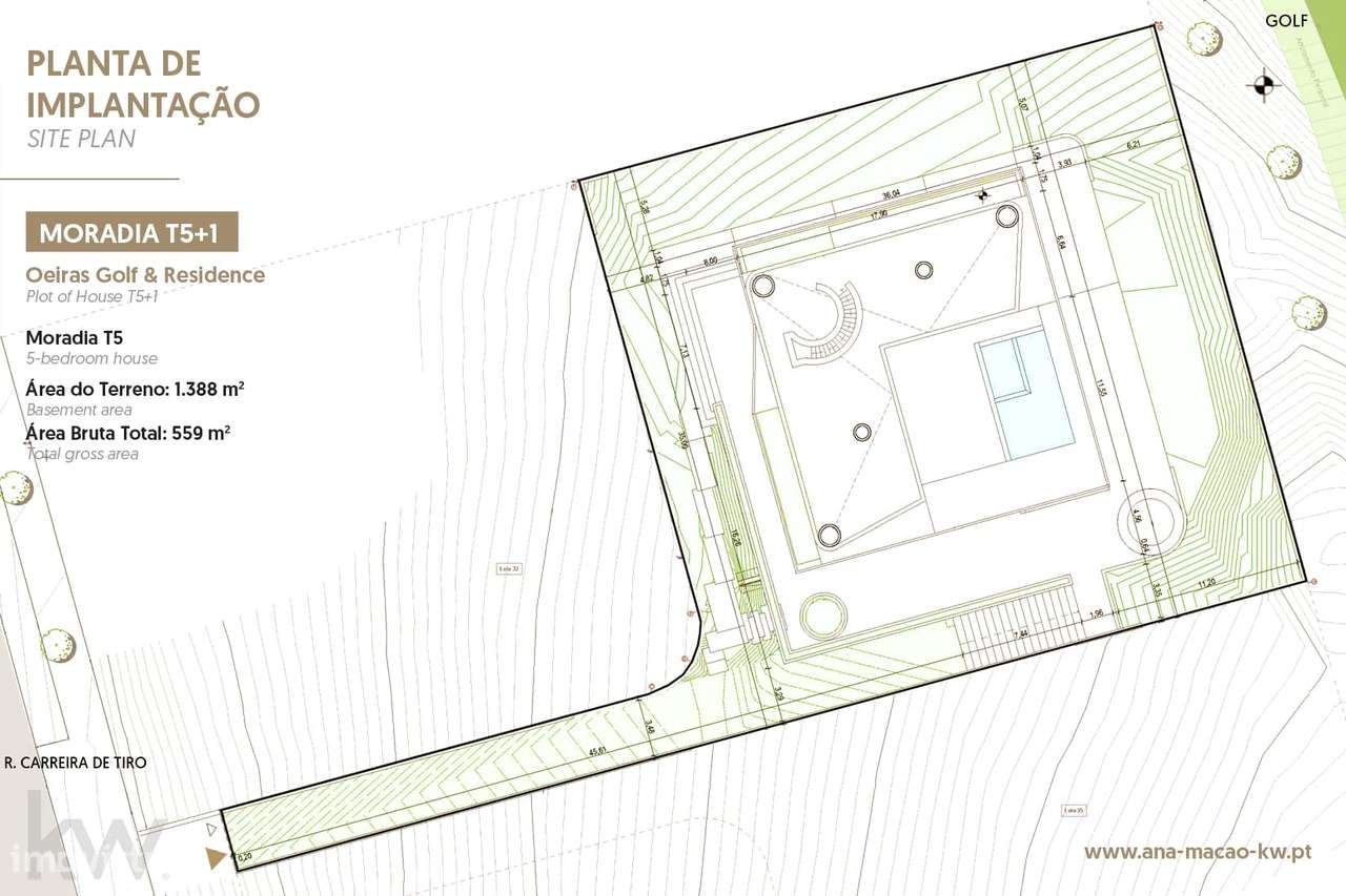 Moradia de Luxo T5, com Piscina e Garagem para 2 viaturas, Lote 33-32