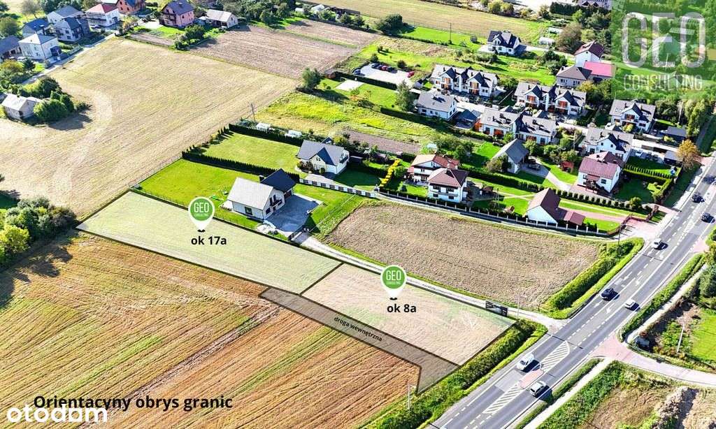 Działka 8a Wierzchowie I linia zabudowy-2