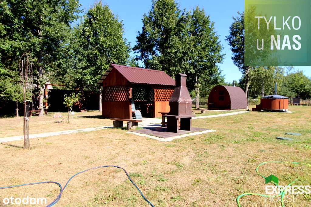 Działka plus dom plus sauna plus jacuzzi.-5