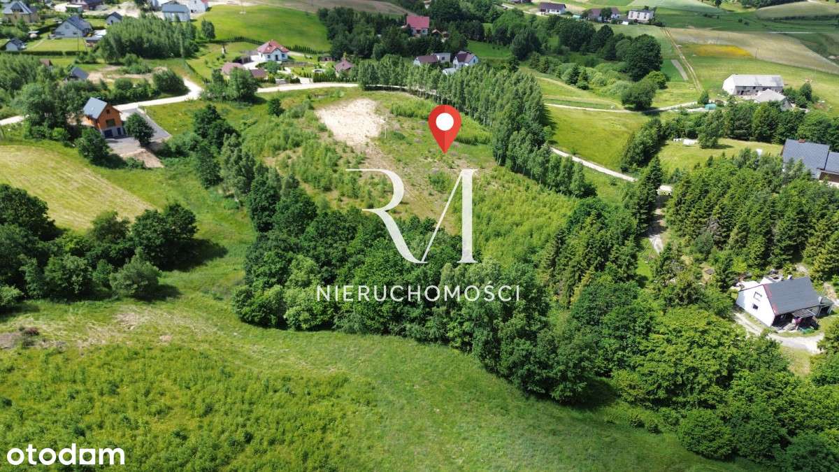 Działka otoczona lasem-12km od trasy S-6-3