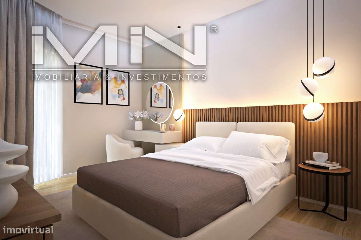 Apartamento T3 Novo  - Garagem fechada - Varandas- Centro da Maia - Grande imagem: 5/26