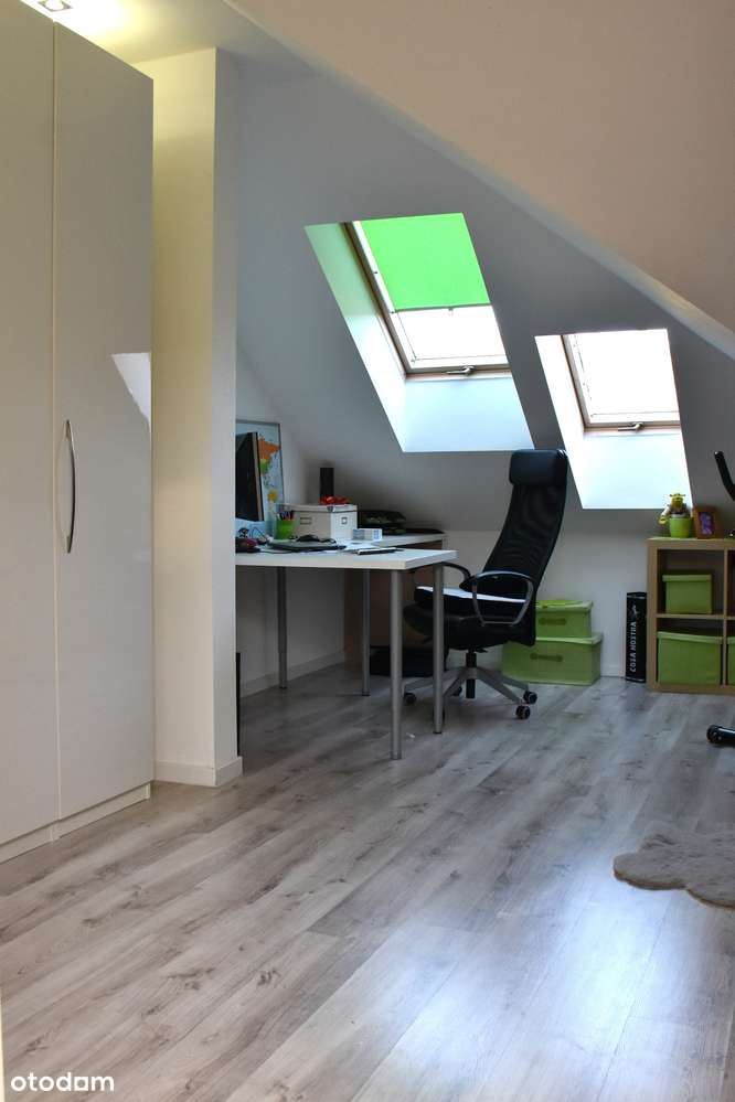 Dom parterowy z poddaszem użytkowym, garaż, ogród-15