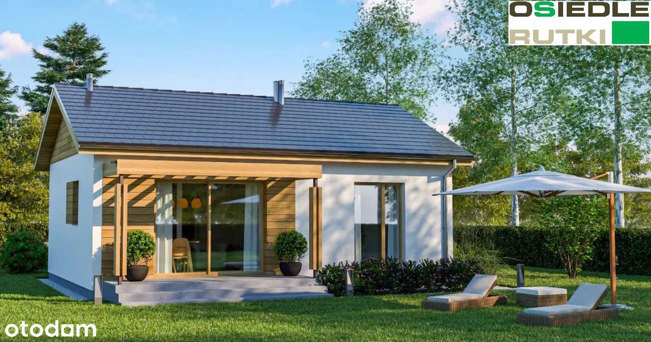 Dom STAN DEWELOPERSKI 52m2 (z poddaszem 88,63m2) - Pełny obrazek: 2/10