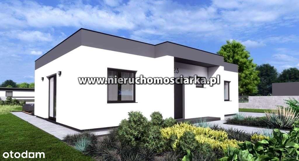 Nowoczesny dom w stanie deweloperskim Połomia-13