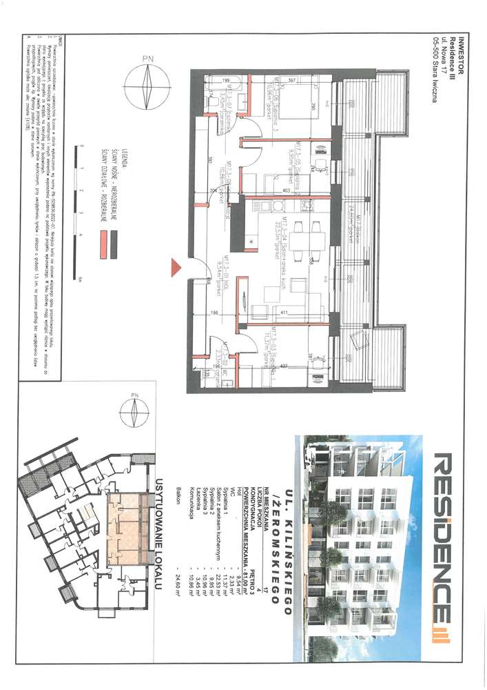 Nowe mieszkanie 4 pokoje w centrum Piaseczna - Pełny obrazek: 5/8