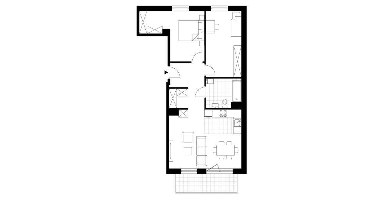 3 pok.+miejsce w garażu z ładowarką+komórka - Pełny obrazek: 4/9