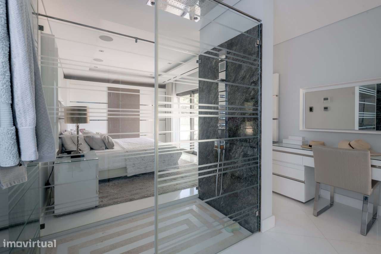 Moradia de luxo com vista mar e golfe-35