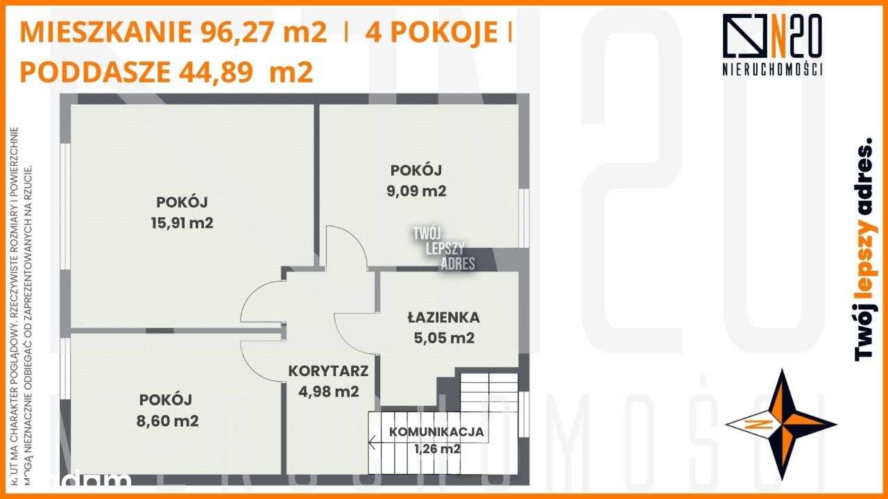 Nowe kameralne 2 pok. mieszkania 48 m2-6