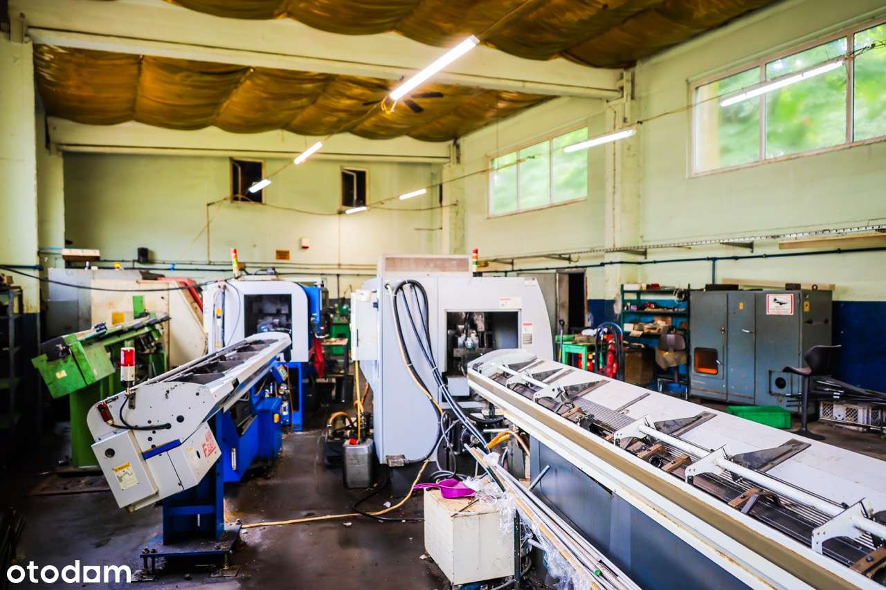 Hala z częścią magazynową i firmą CNC – Katowice, świetna lokalizacja-9