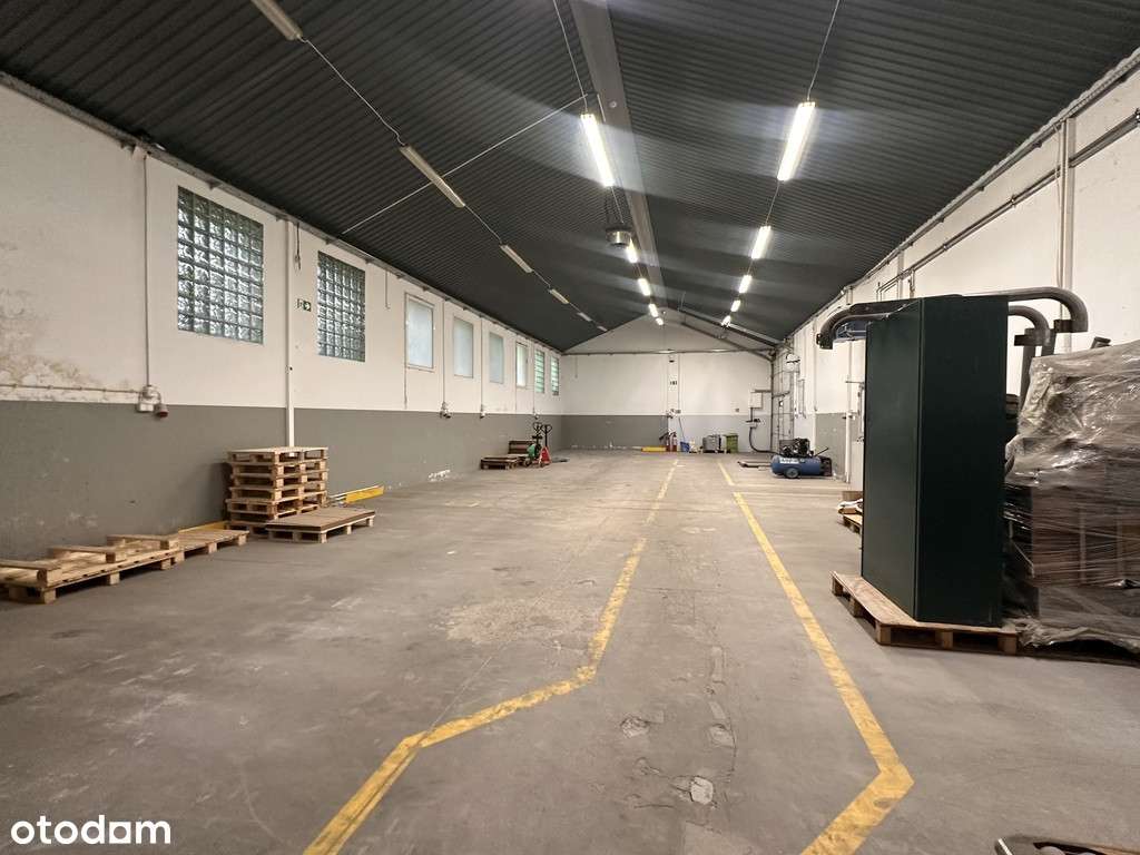 Hale produkcyjno-magazynowa z pom biurowymi. 1540zł/ m2-5