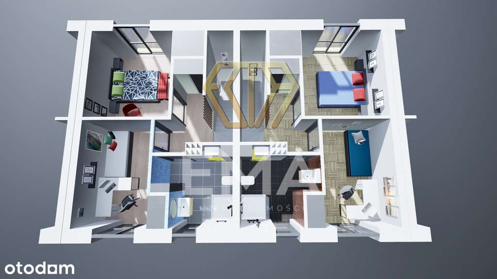 Nowoczesna szeregówka w Starczy-9