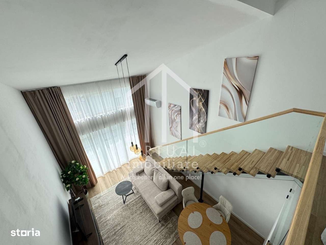 Penthouse mobilat si utilat modern - 89 mp, loc de parcare - Imagine principală: 2/10