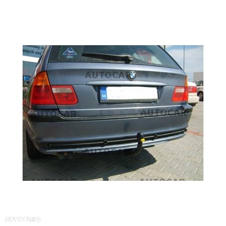 Carlig de remorcare pentru BMW seria 3 - 4usi, Coupe, Combi, 4x4, (E 46) - sistem semidemontabil din 1998/04 pana 2005 - 9
