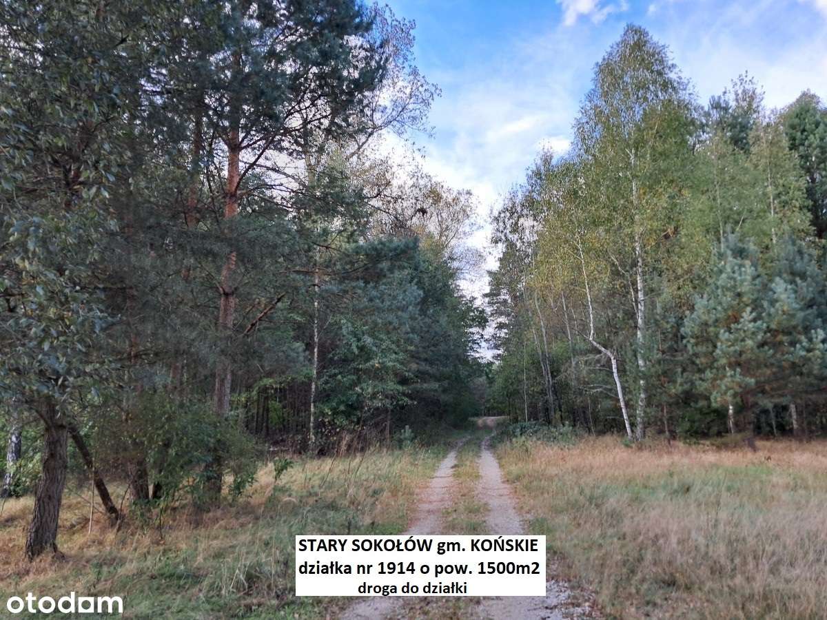 Sale -10% Najtańsza działka leśno-rolna 1500m2 tylko 9.900 zł-9