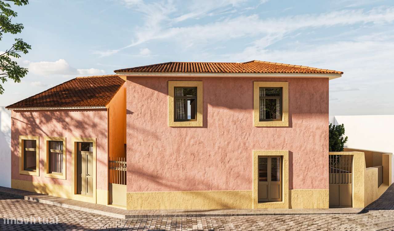 Fração T2 Duplex com Logradouro e 2 Lugares de Estacionamento – Valbom - Grande imagem: 3/10