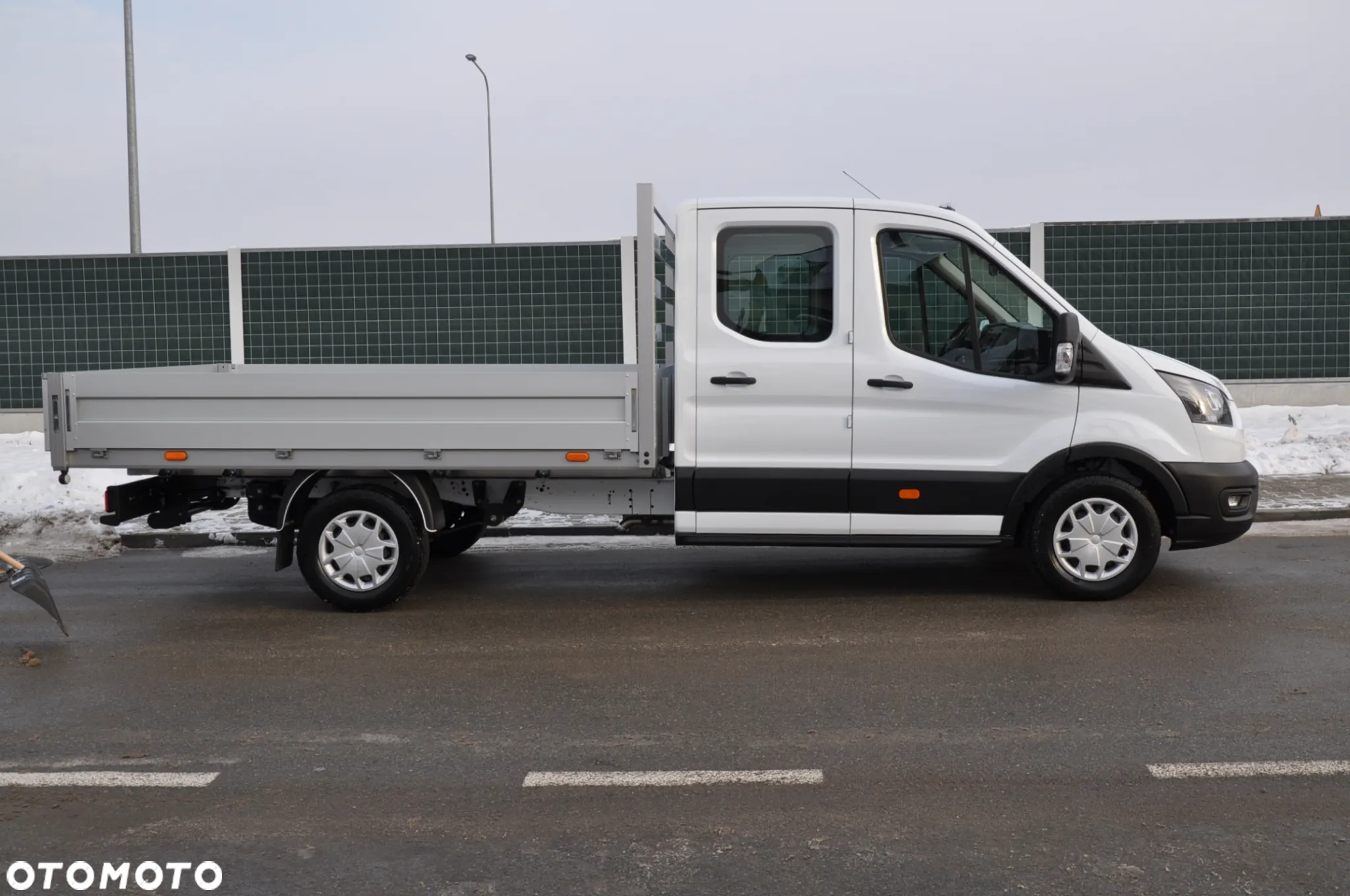 Ford TRANSIT L3 7 OSOBOWY FABRYCZNIE NOWY!!! DOSTEPNY OD RĘKI!!! DOKA DUBEL KABINA PODÓJNA KABINA + SKRZYNIA HAK - 30