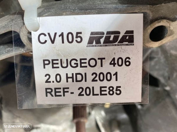 CV105 Caixa De Velocidades Peugeot 406 2.0 Hdi de 2001 Ref- 20LE85 - 5