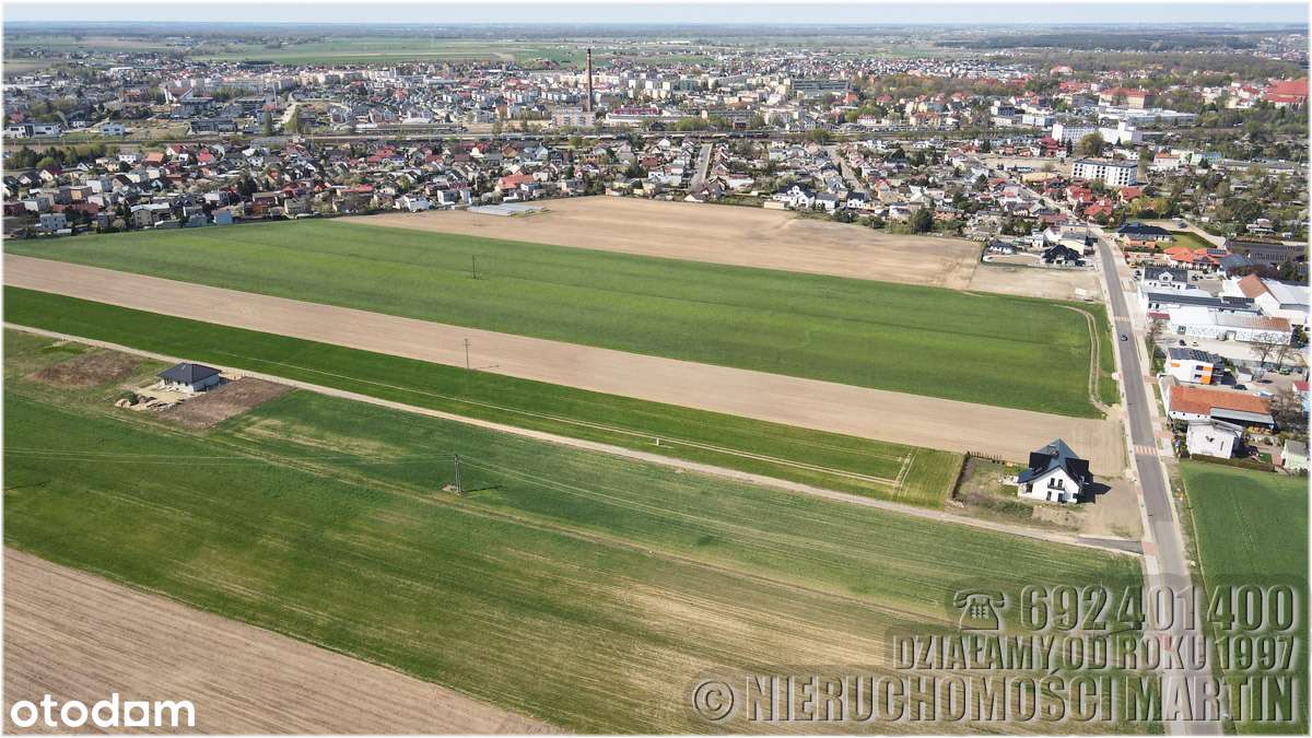 działka 1036 m2 front 30m media prąd woda kan. Gurostwo Kościan-5