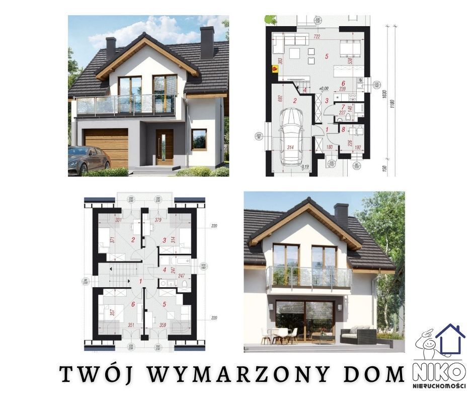 Dom, 123,26 m², Orchów