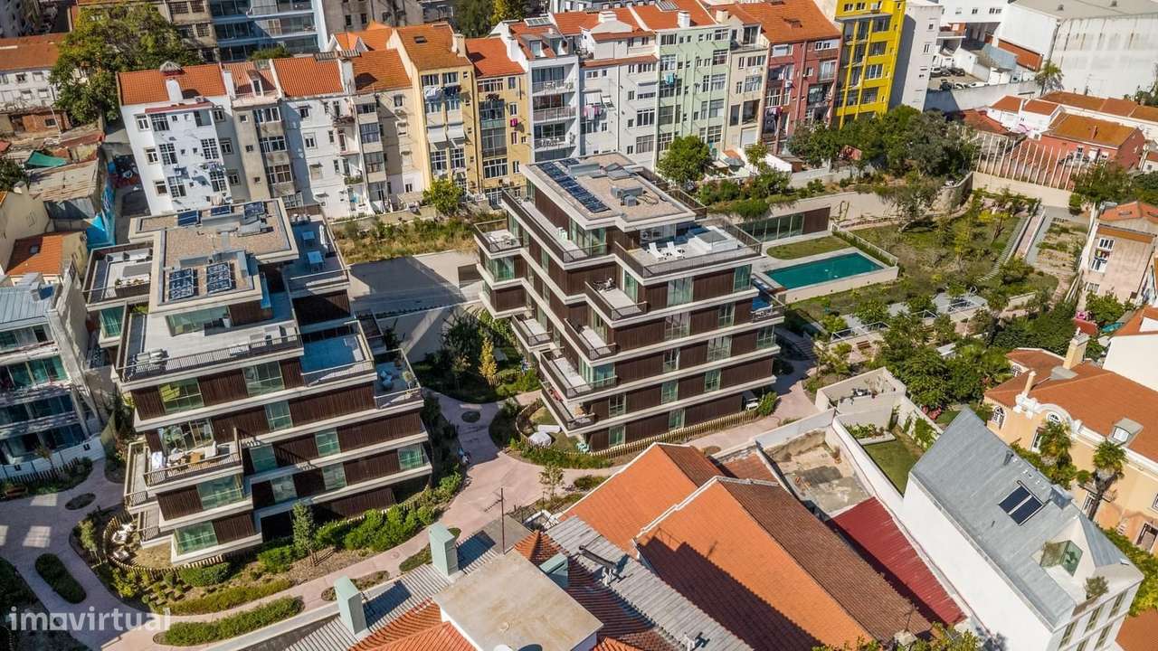 Apartamento T2 com piscina, Graça, Lisboa-1