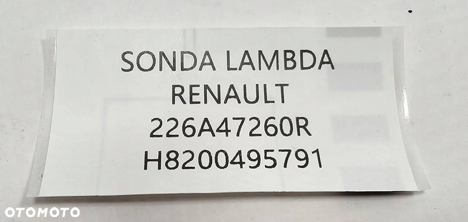 NOWA ORG SONDA LAMBDA RENAULT / DACIA - 226A47260R - 5