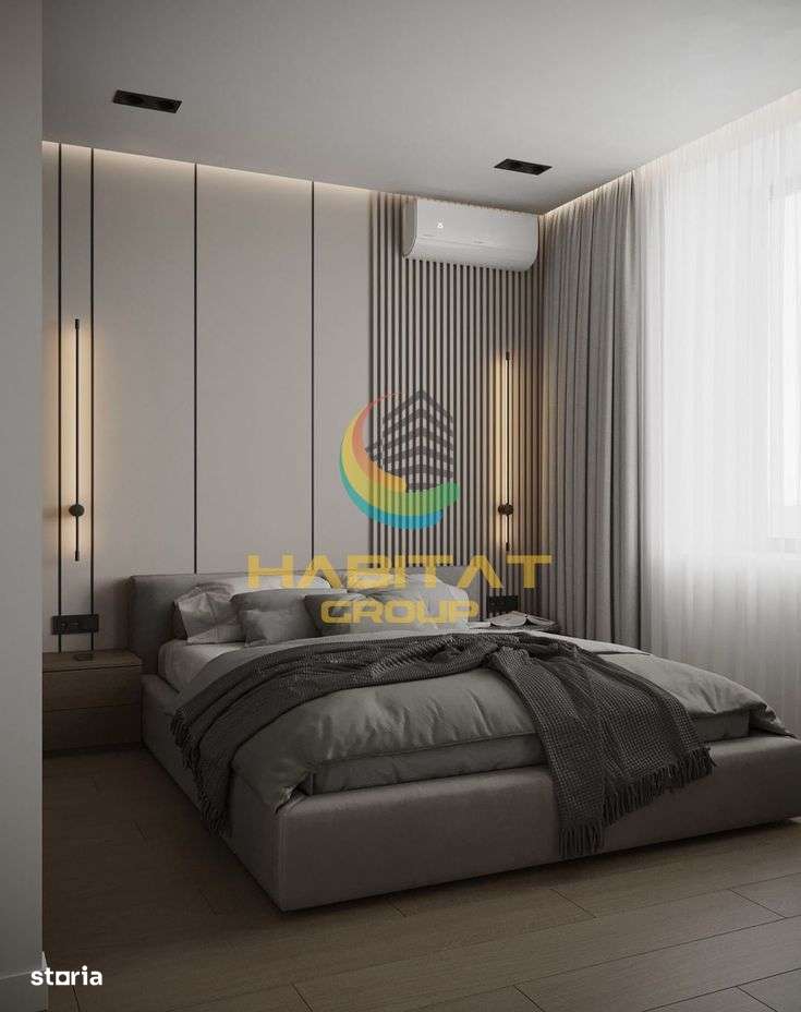 Direct Dezvoltator! Apartament Decomandat 2 Camere 57.70mp Zona Grand