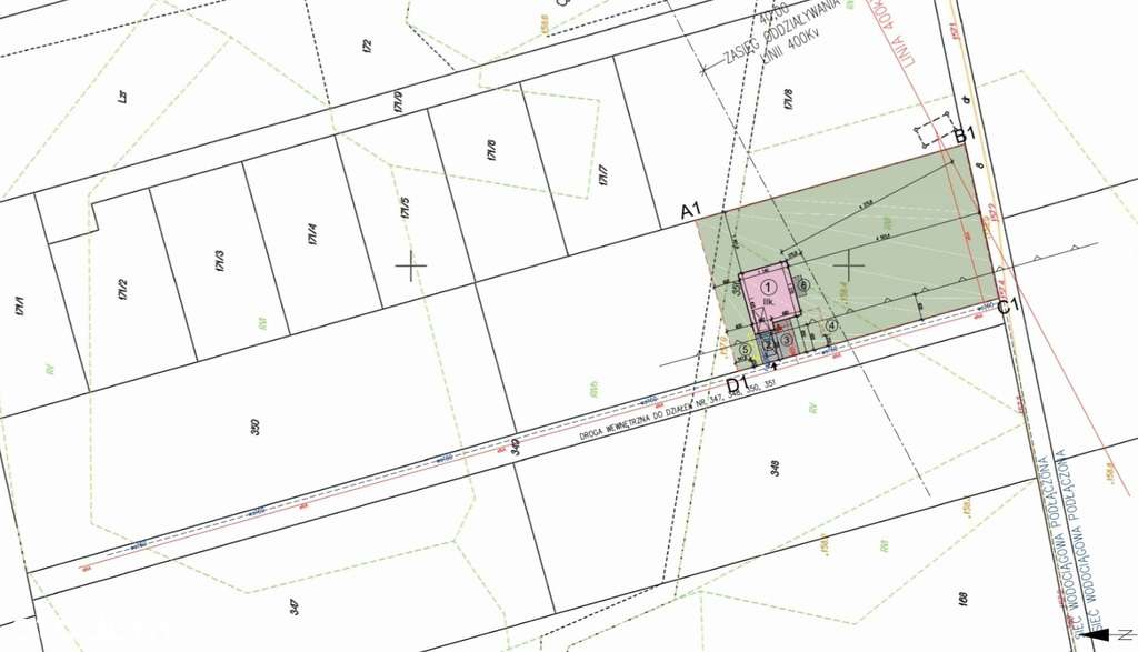 Działka z warunkami zabudowy 826 m2 / super cena - Pełny obrazek: 5/6