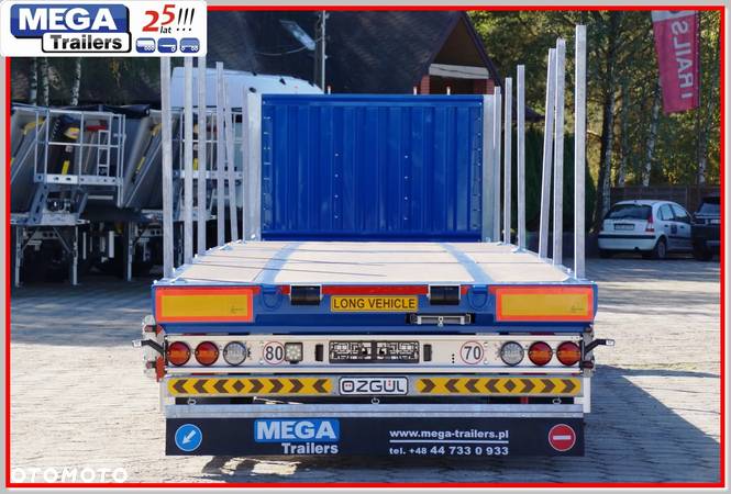 Inny Naczepa platforma H=950 mm MEGA Trailers, budowlana 13.60 m !. - 10