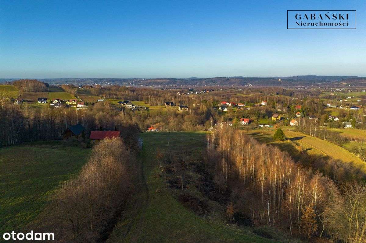 WIDOKOWA DZIAŁKA BUDOWLANA - WOLA STRÓSKA-6