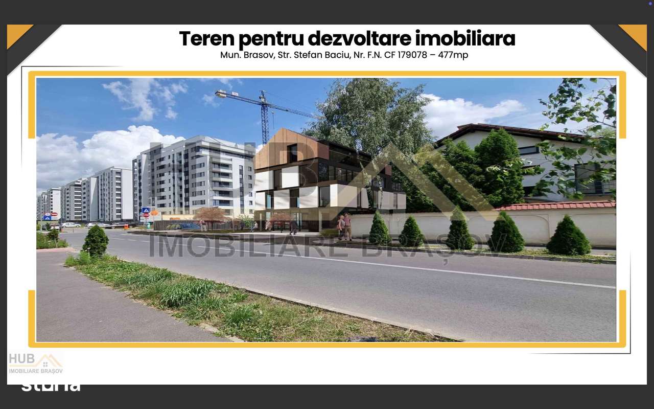 Oportunitate Investitie | Teren cu Autorizatie Emisa | Comercial + Rez-12