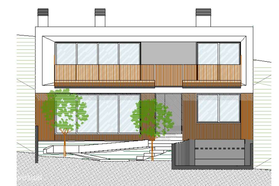 Terreno para construção moradia com PIP com arquitetura aprovada-5