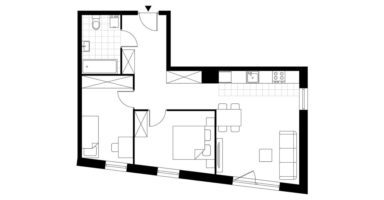 Nova Ceramiczna  | mieszkanie 3-pok. | A52 - Pełny obrazek: 4/9